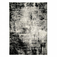 Noir Balance Abstract Area Rug