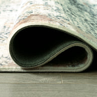 Printed Faux Rabbit Fur Rug