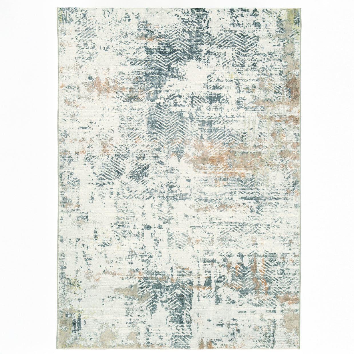 Printed Faux Rabbit Fur Rug