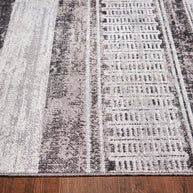 Neutral Distressed Pattern Area Rug