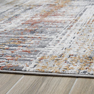 Modern Abstract Area Rug in Neutral Tones