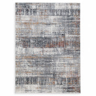 Modern Abstract Area Rug in Neutral Tones