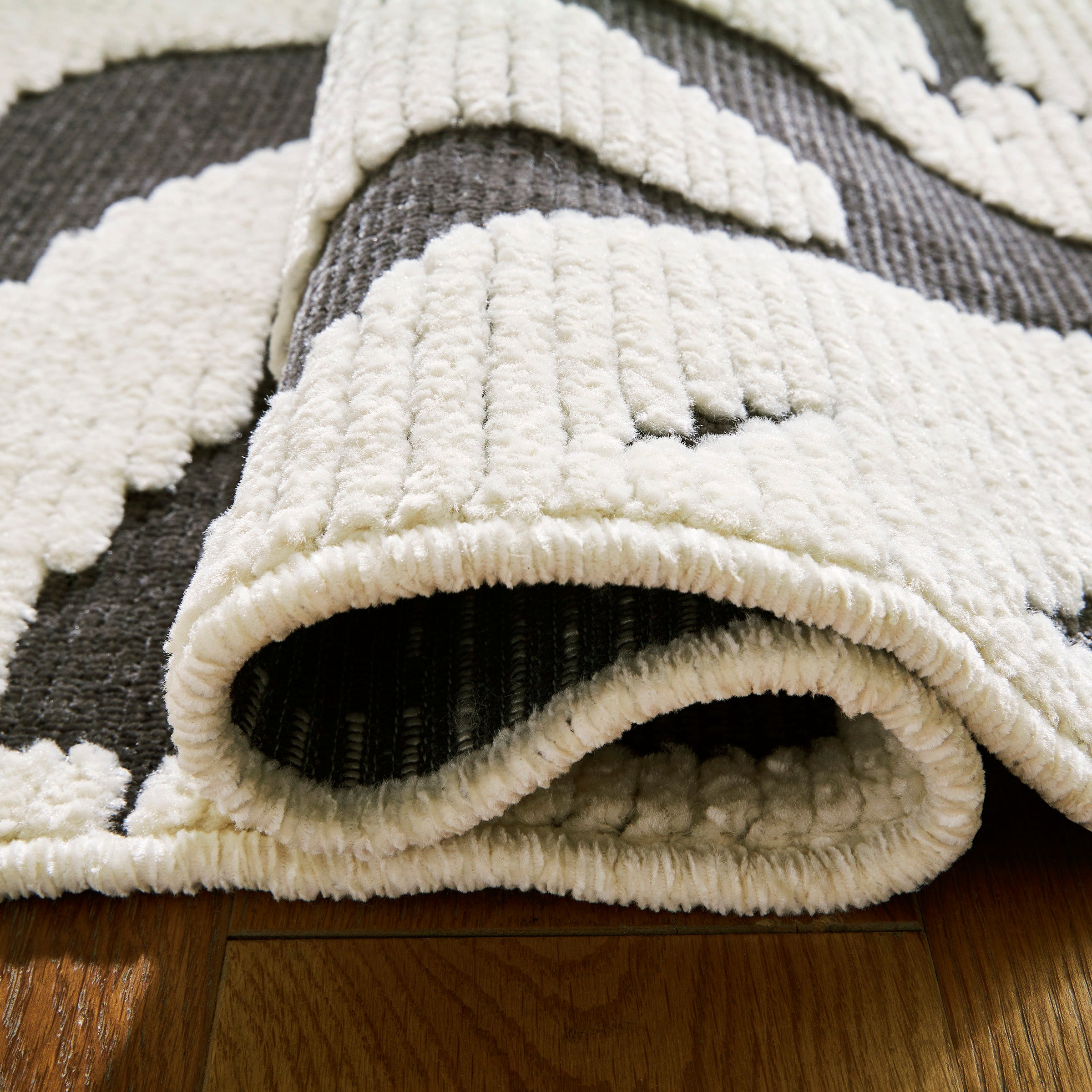 Zebra Pattern Area Rug