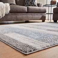 Neutral Stripe Area Rug