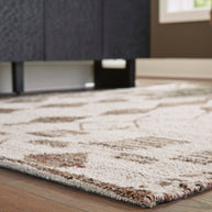 Neutral Geometric Area Rug