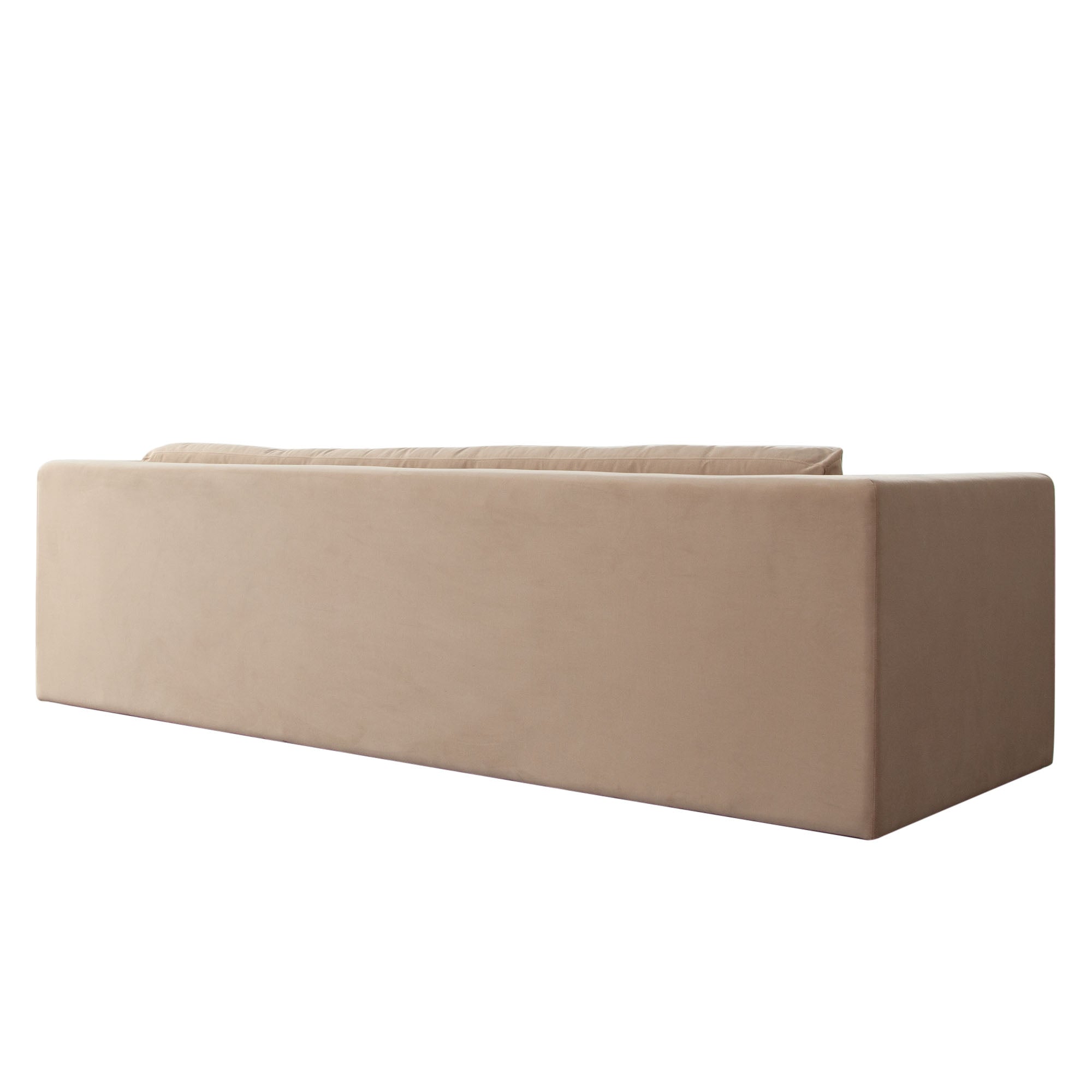 Modern Sofa in Performance Velvet