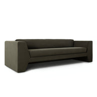 Modern Sofa in Performance Velvet