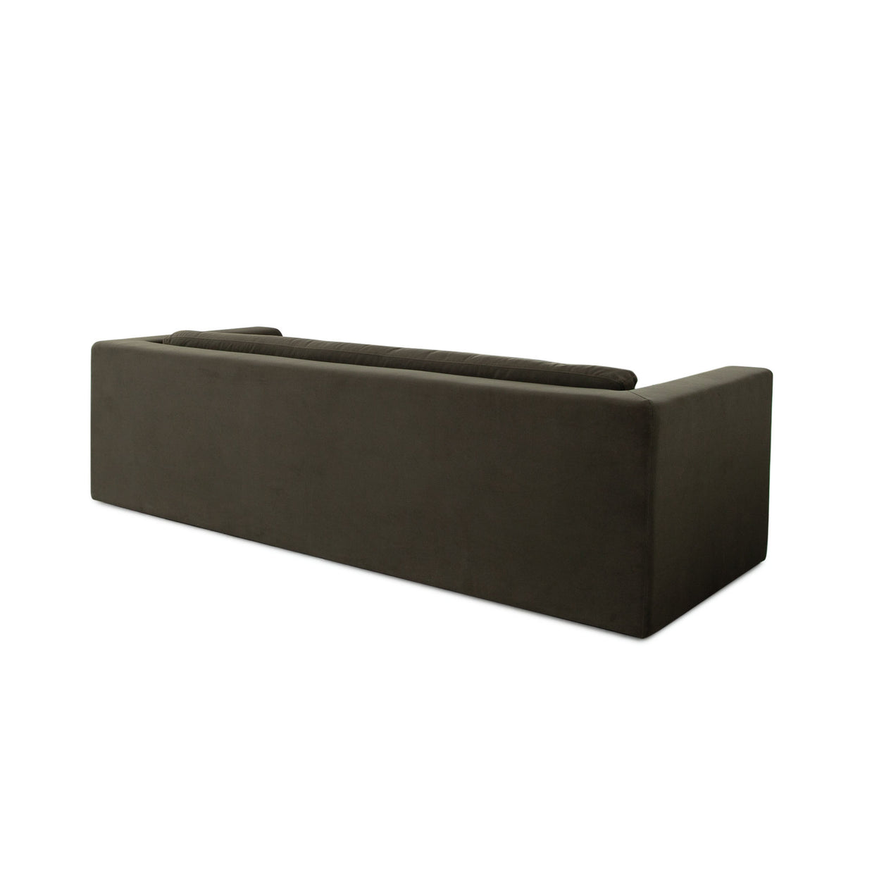 Modern Sofa in Performance Velvet