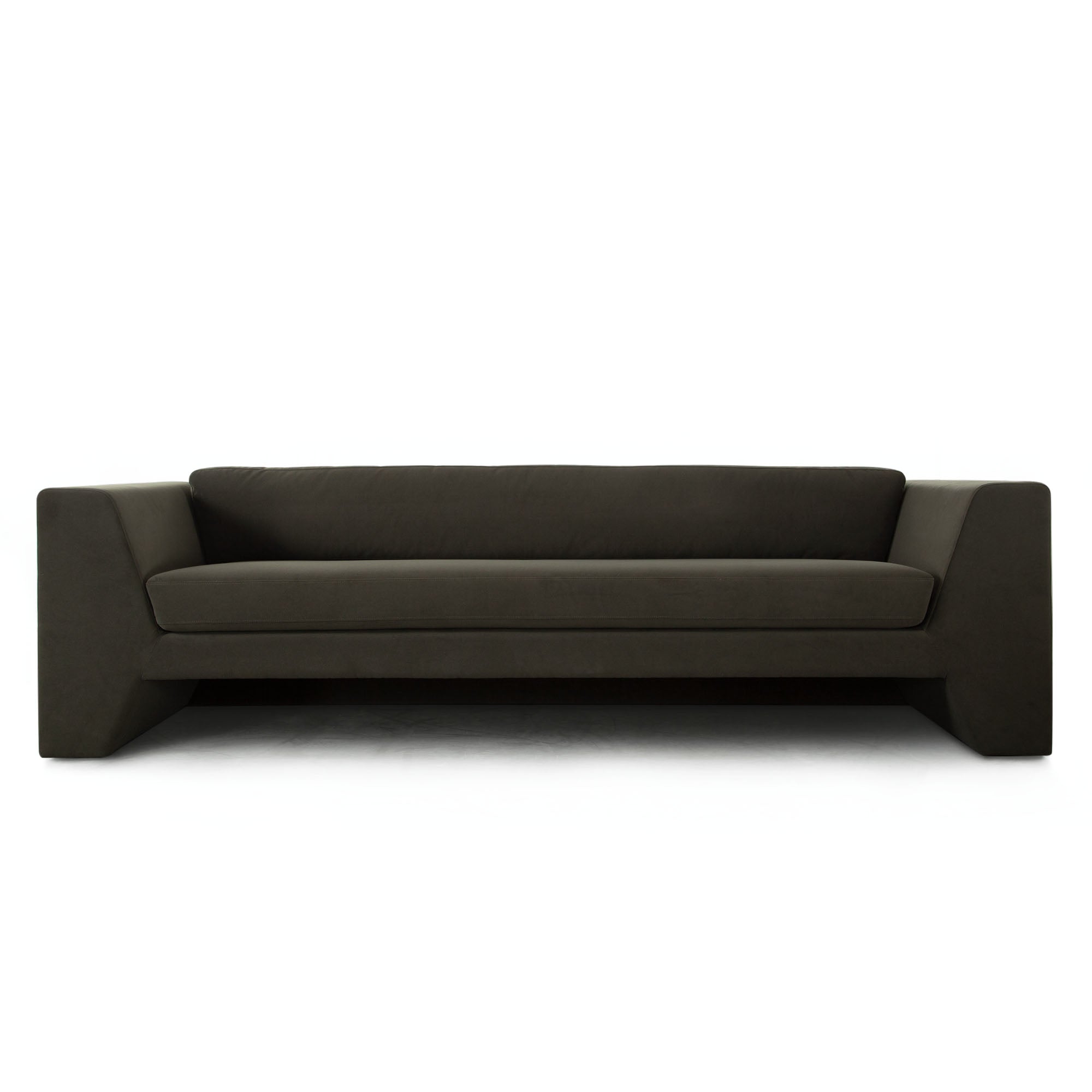 Modern Sofa in Performance Velvet