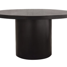 Acacia Wood Round Dining Table