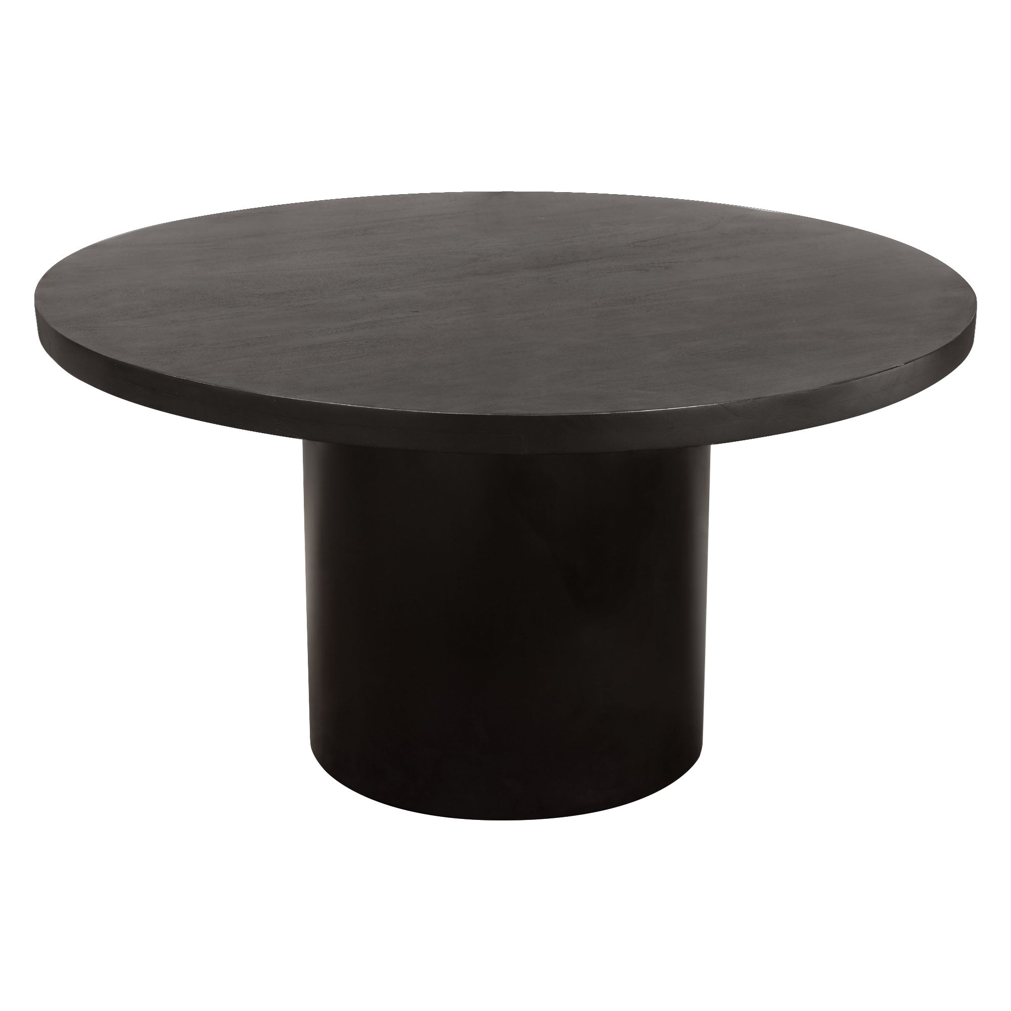 5PC Round Dining Set with Beige Swivel Chairs