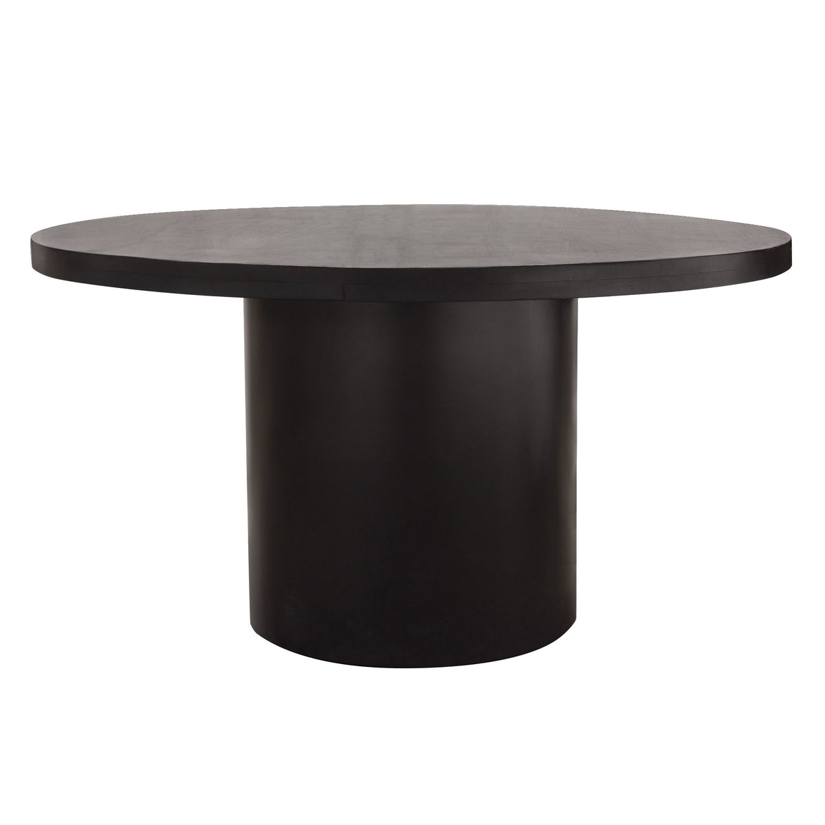 Acacia Wood Round Dining Table