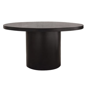 Acacia Wood Round Dining Table