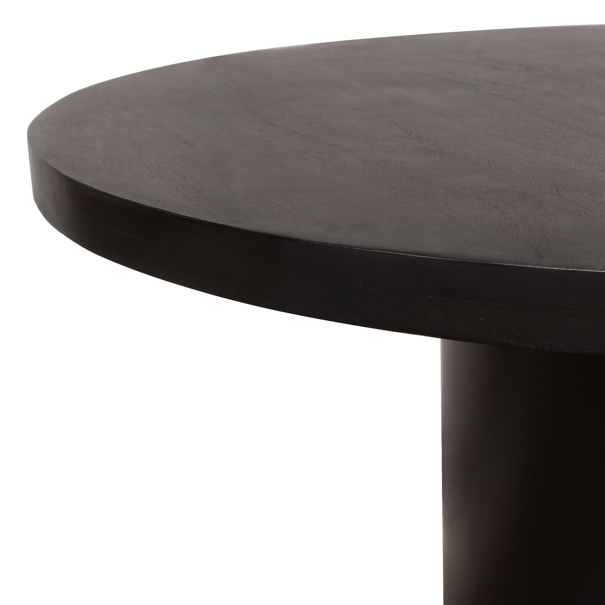 Acacia Wood Round Dining Table