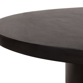 Acacia Wood Round Dining Table