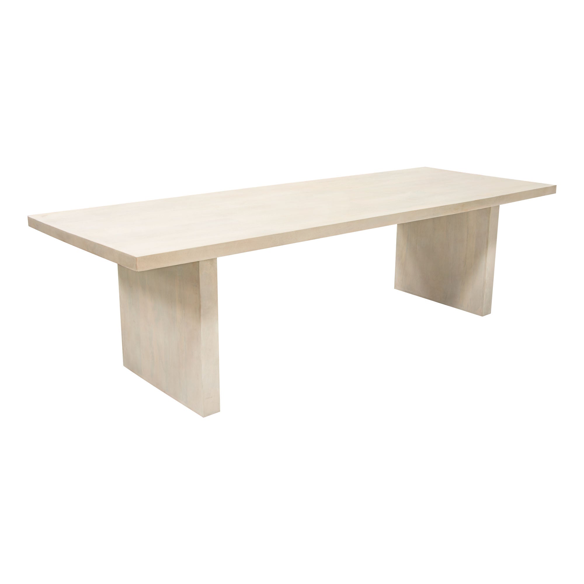 Solid Mango Wood Rectangular Dining Table