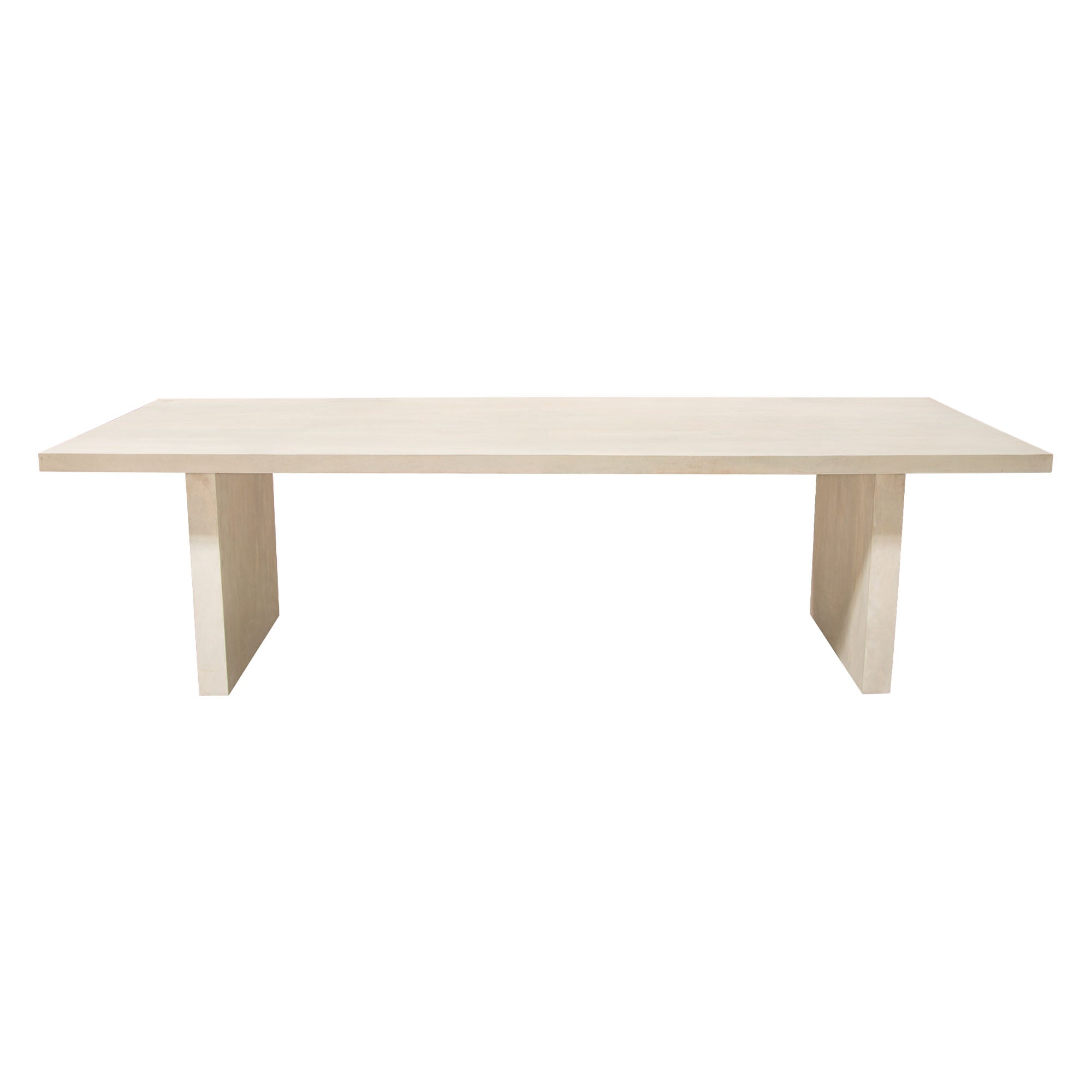 Solid Mango Wood Rectangular Dining Table