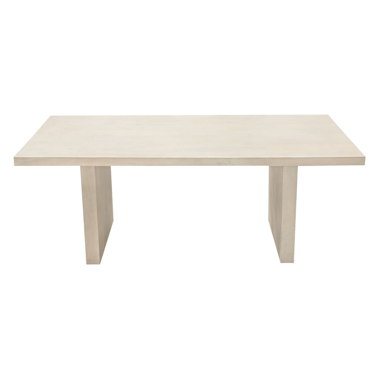 Solid Mango Wood Rectangular Dining Table