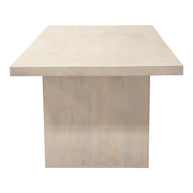 Solid Mango Wood Rectangular Dining Table