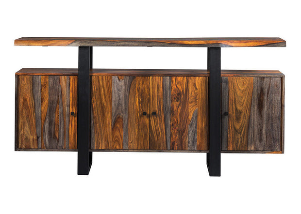 Industrial Solid Sheesham Wood Dining Server