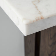 Luxury Marble Top Sofa Table