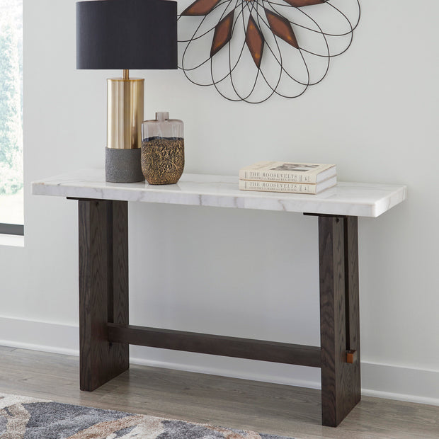Luxury Marble Top Sofa Table