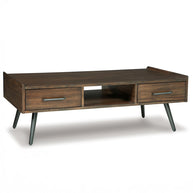 Brown Mid-Century Coffee Table