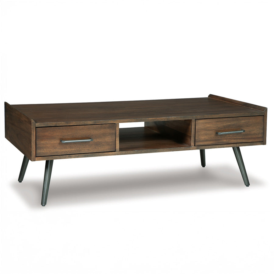 Brown Mid-Century Coffee Table
