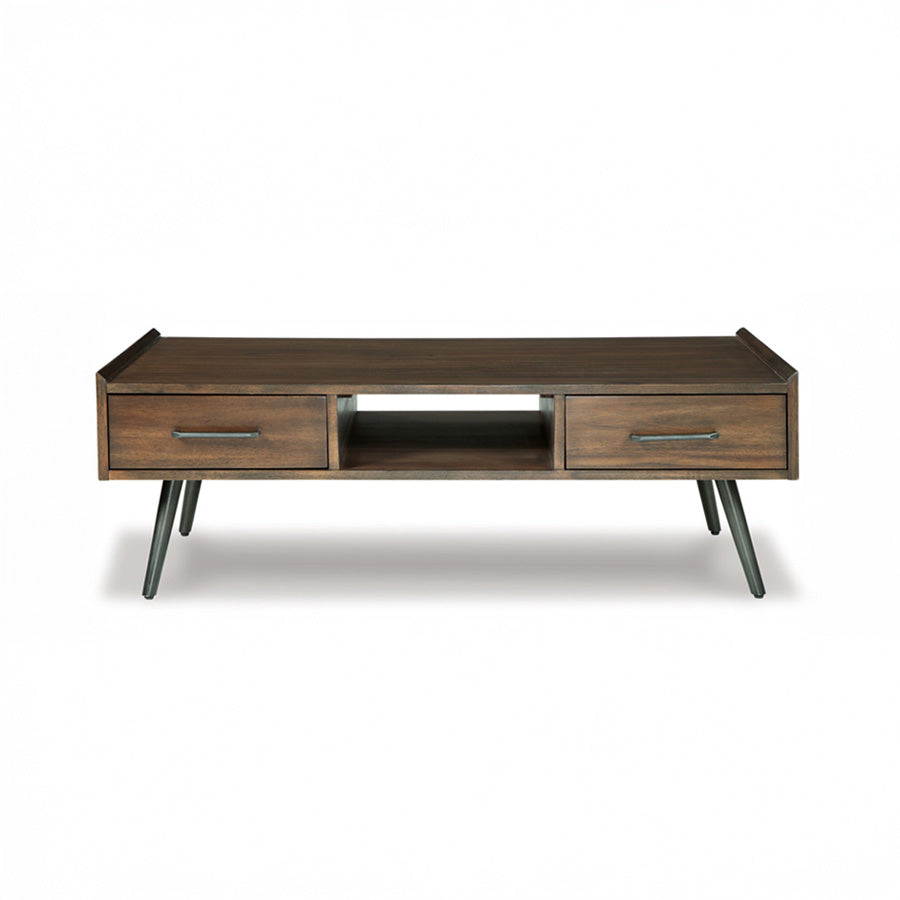 Brown Mid-Century Coffee Table