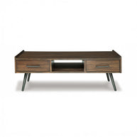 Brown Mid-Century Coffee Table