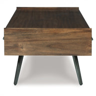 Brown Mid-Century Coffee Table