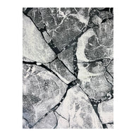 Modern Stone Pattern Area Rug