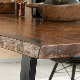 Industrial Solid Sheesham Wood 6-PC Dining Set