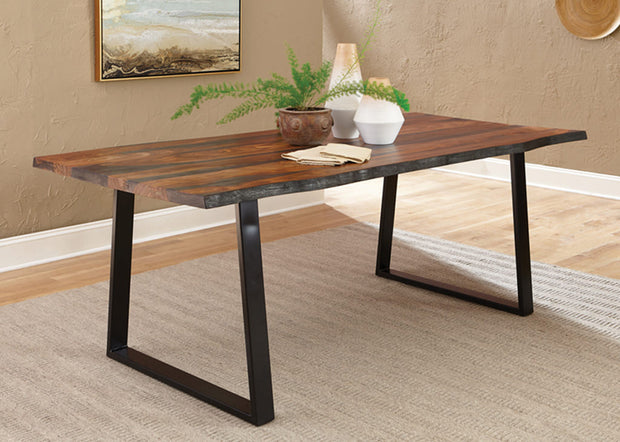 Industrial Solid Sheesham Wood 6-PC Dining Set