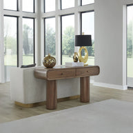 Juba Walnut Console Table