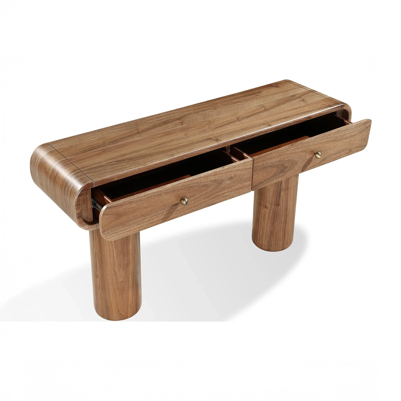 Juba Walnut Console Table