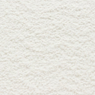 2-Piece White Faux Shearling Curved Sectional Sofa