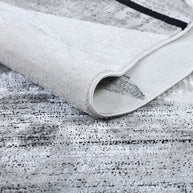 Gray Novelty Shape Area Rug