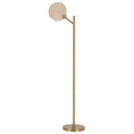 Amber & Gold Floor Lamp