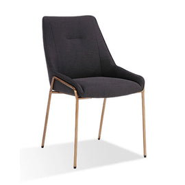 Bronze Metal Dining Chairs