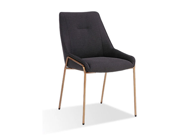 Bronze Metal Dining Chairs