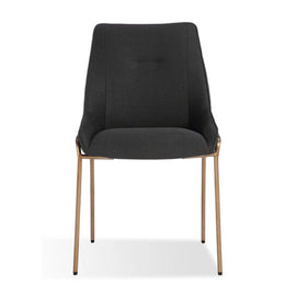 Bronze Metal Dining Chairs