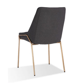 Bronze Metal Dining Chairs