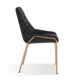 Bronze Metal Dining Chairs