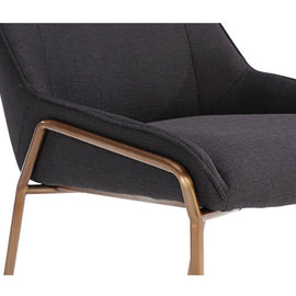 Bronze Metal Dining Chairs