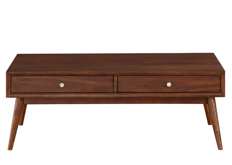 Dark brown coffee table