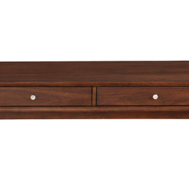 Dark brown coffee table