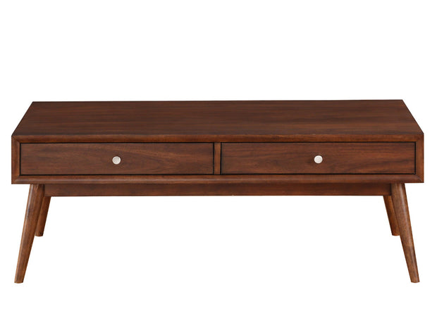 Dark brown coffee table