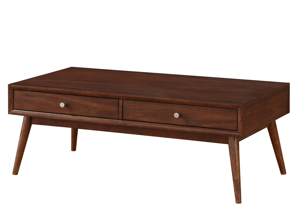 Dark brown coffee table