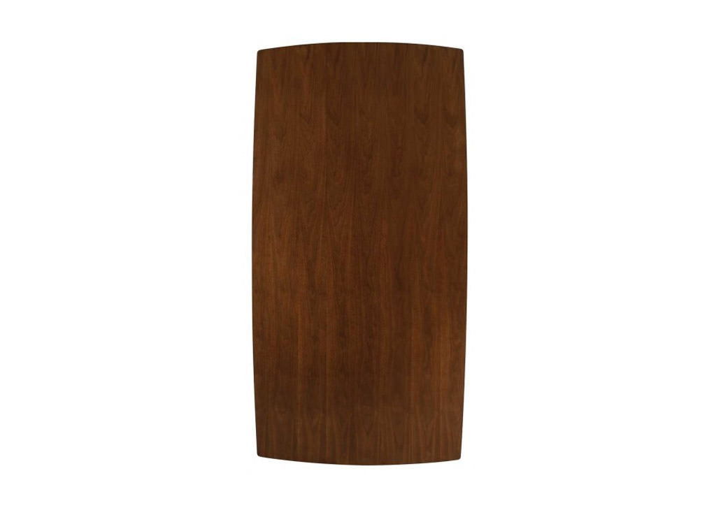 Contemporary Dark Walnut Dining Table